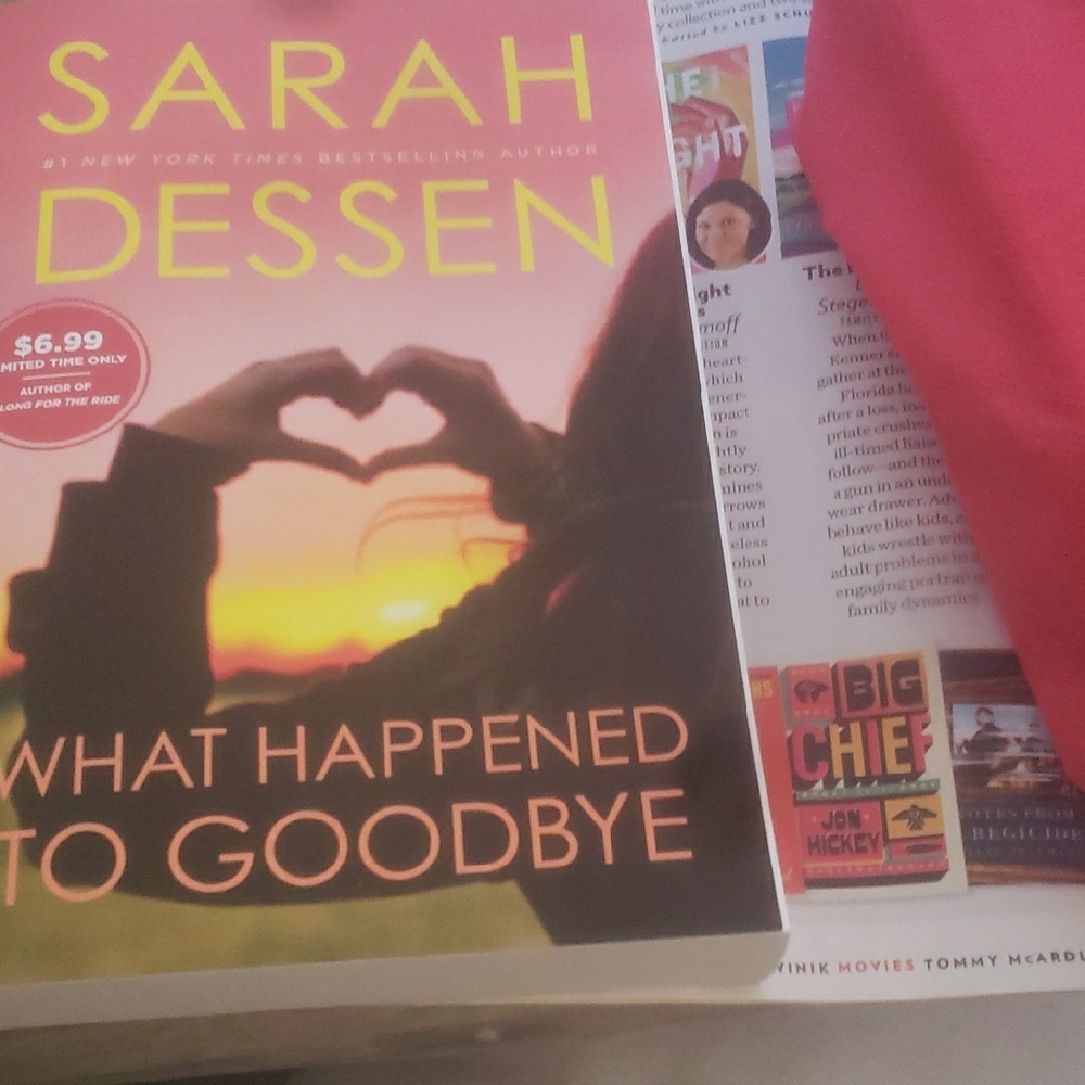 Sarah Dessen 'What Happened to Goodbye' Book